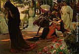 Death Canvas Paintings - The Death of Messalina